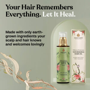 Hibiscus Rosemary Nourishing Hair Oil - Thumbnail 5